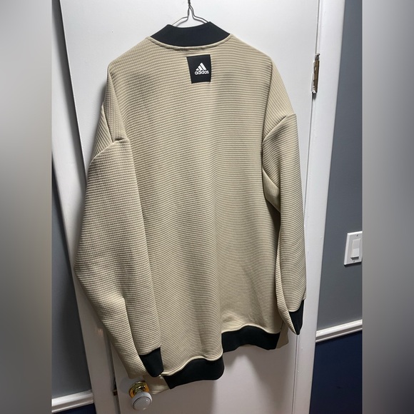 Adidas Longline Bomber Jacket - Picture 2 of 5